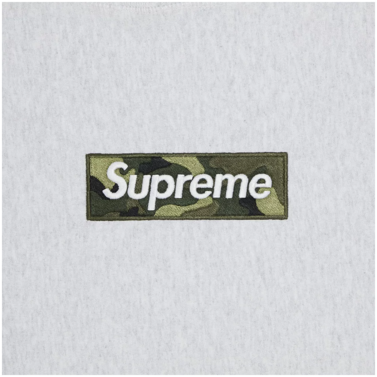 Supreme Box Logo Ash Grey – Sneakers Joint