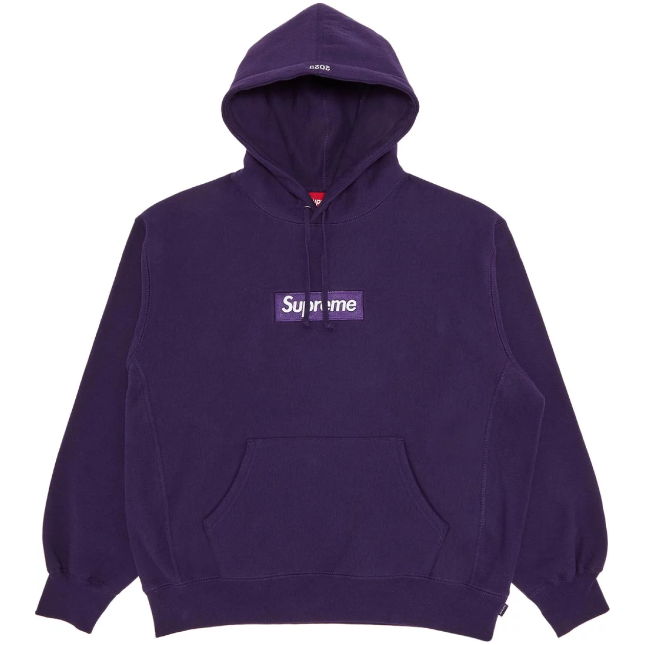Supreme Box Logo Hooded Sweatshirt Dark Purple – Sneakers Joint