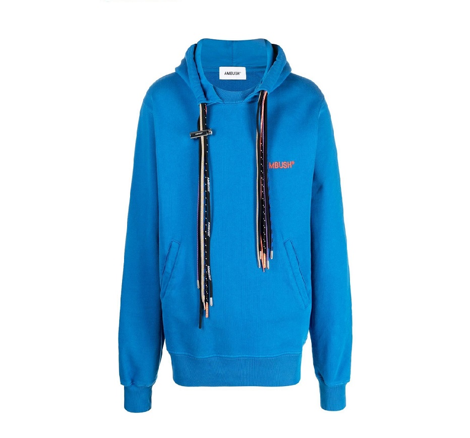 AMBUSH Blue Multicord-Drawstring Hoodie