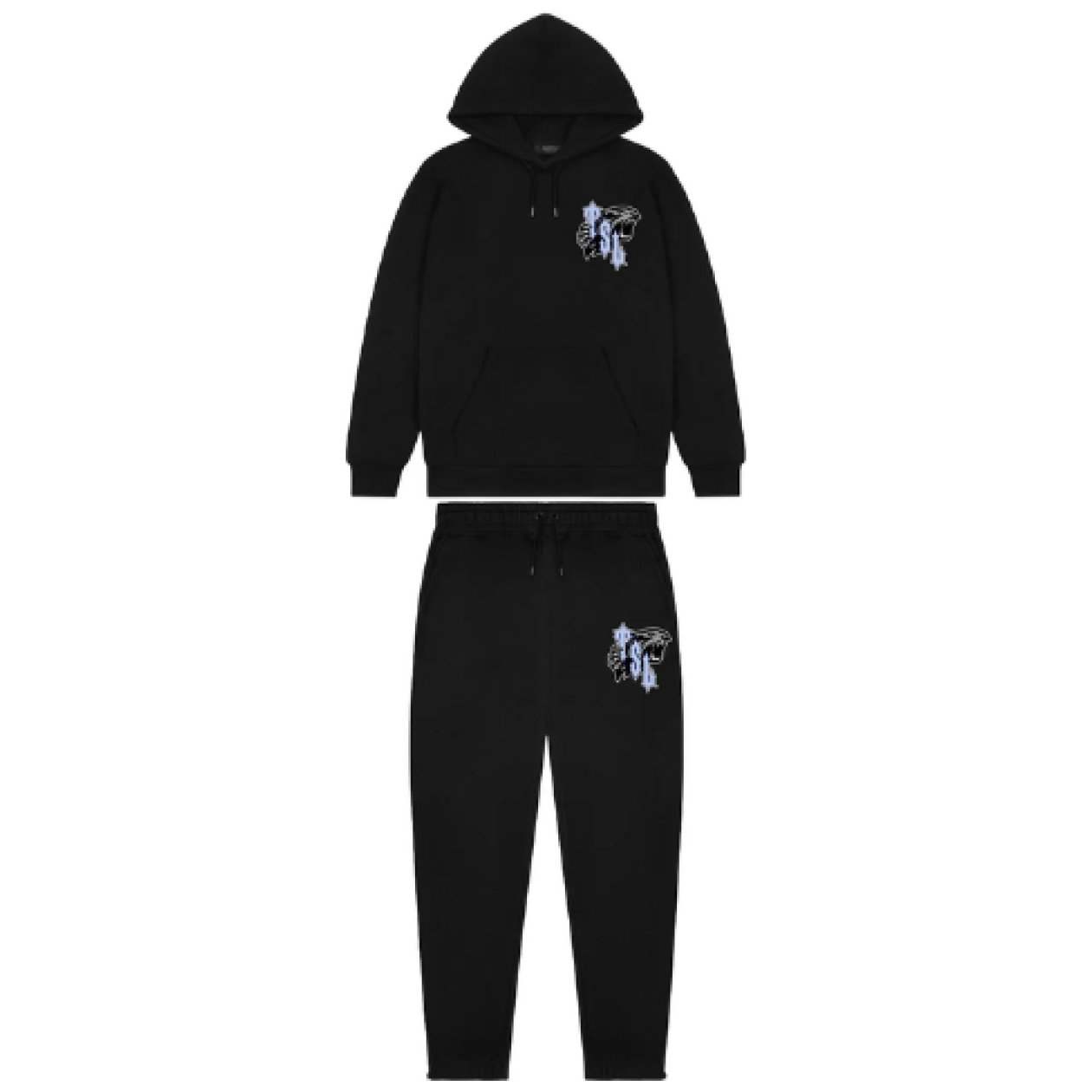 Trapstar Set TSL Shooters Tracksuit - Black/Ice Edition