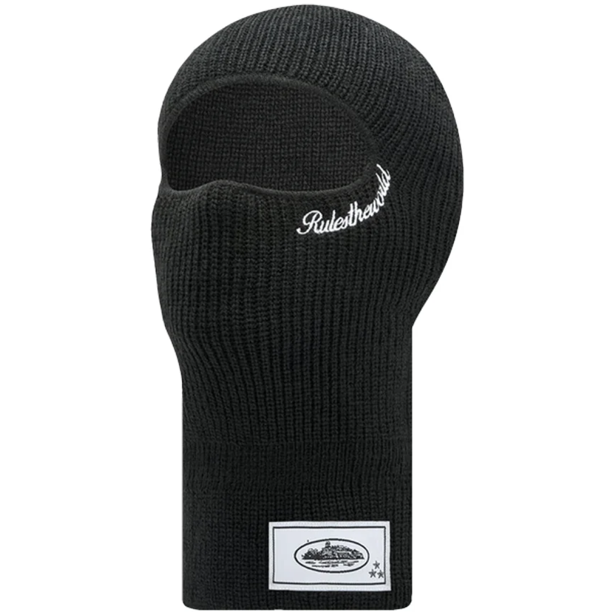Corteiz Balaclava Knit Black