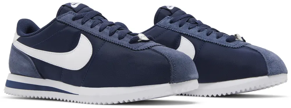 Nike Cortez Nylon Mitternacht Marineblau Weiß