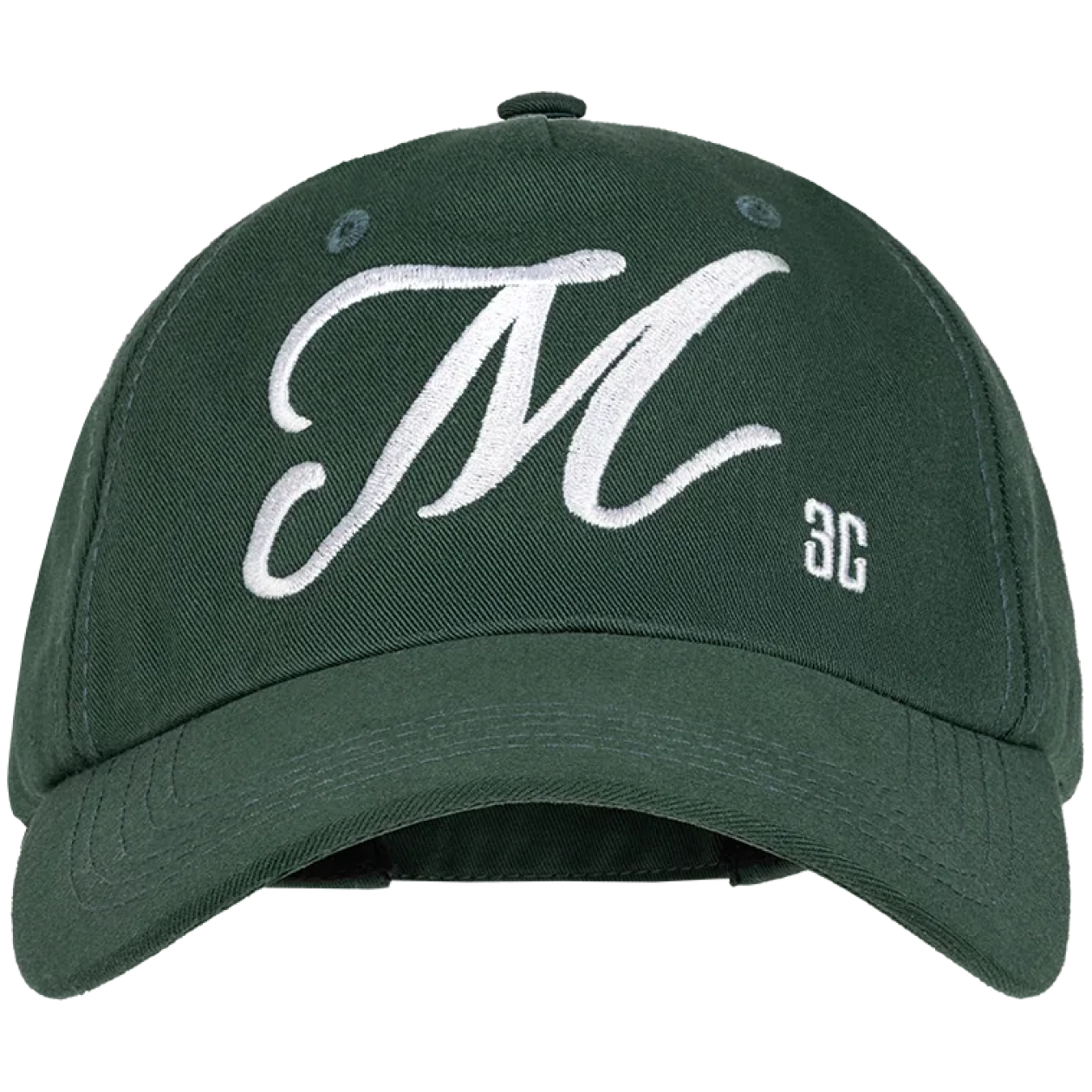 MINDOUT "M" 5-PANEL CAP (BOTTLE GREEN)