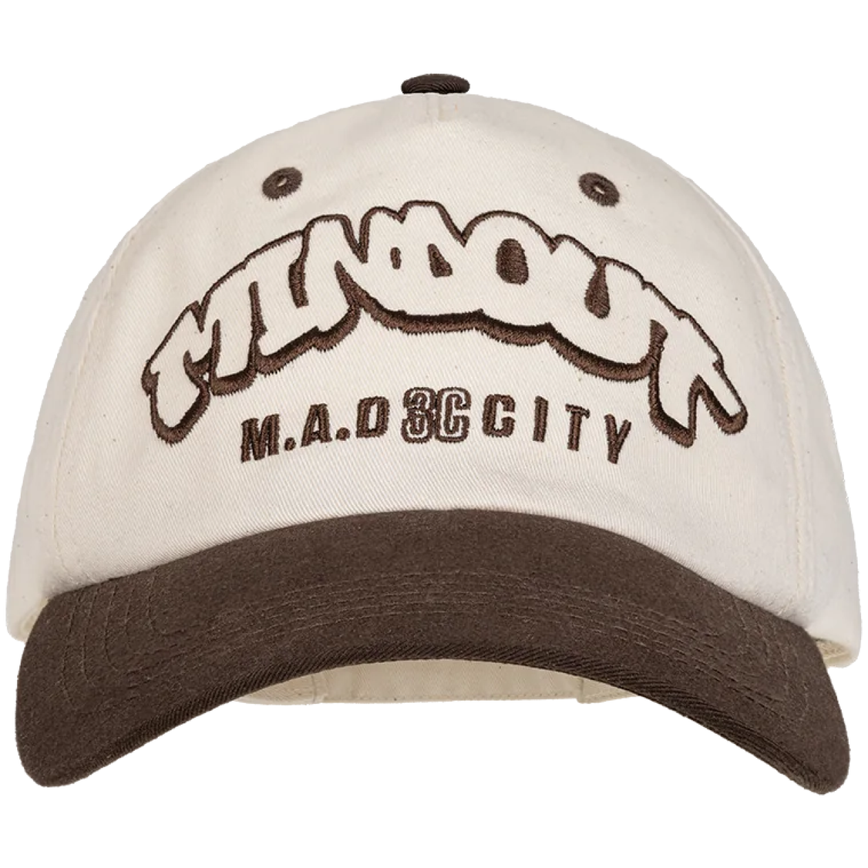 MINDOUT GRAFFITI 5-PANEL CAP (NATURAL-BROWN)