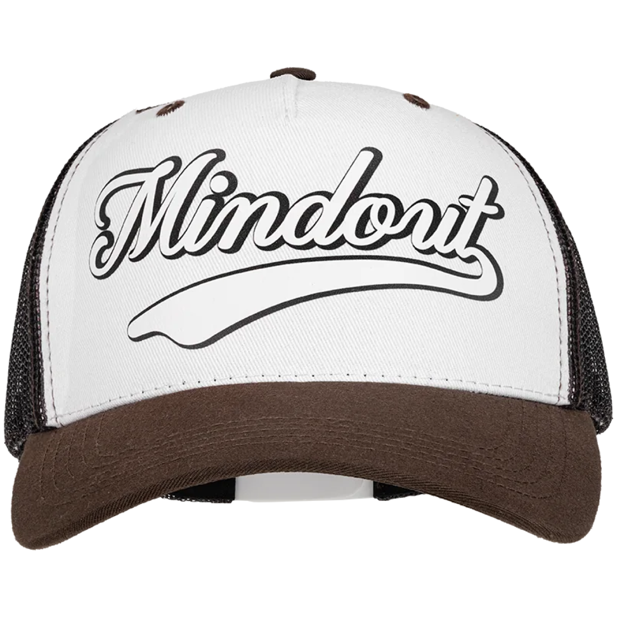 MINDOUT TRUCKET HAT (BROWN)