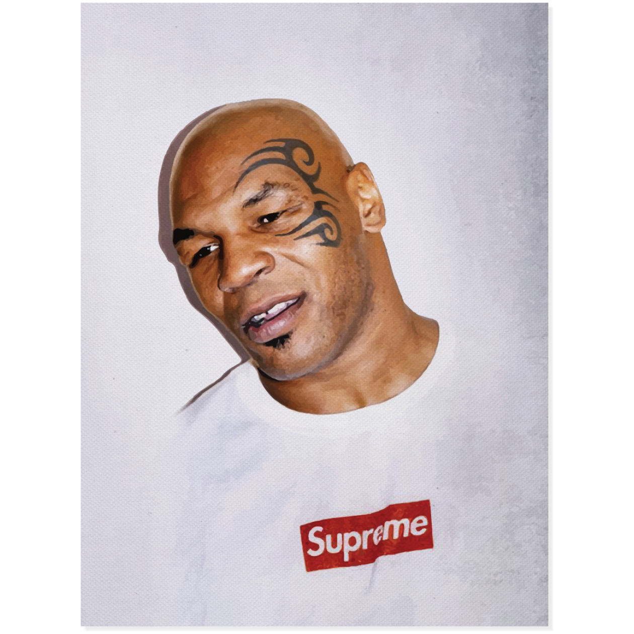 Obraz na płótnie Mike Tyson x Supreme