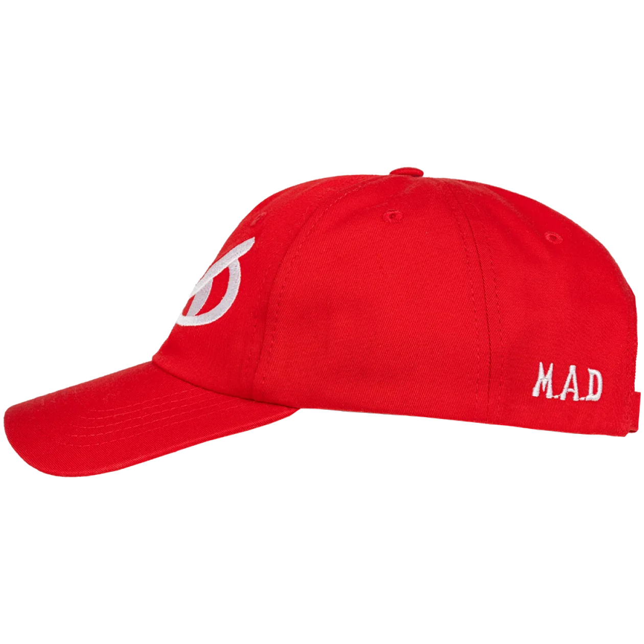 MINDOUT MAD 5-PANEL CAP (RED)