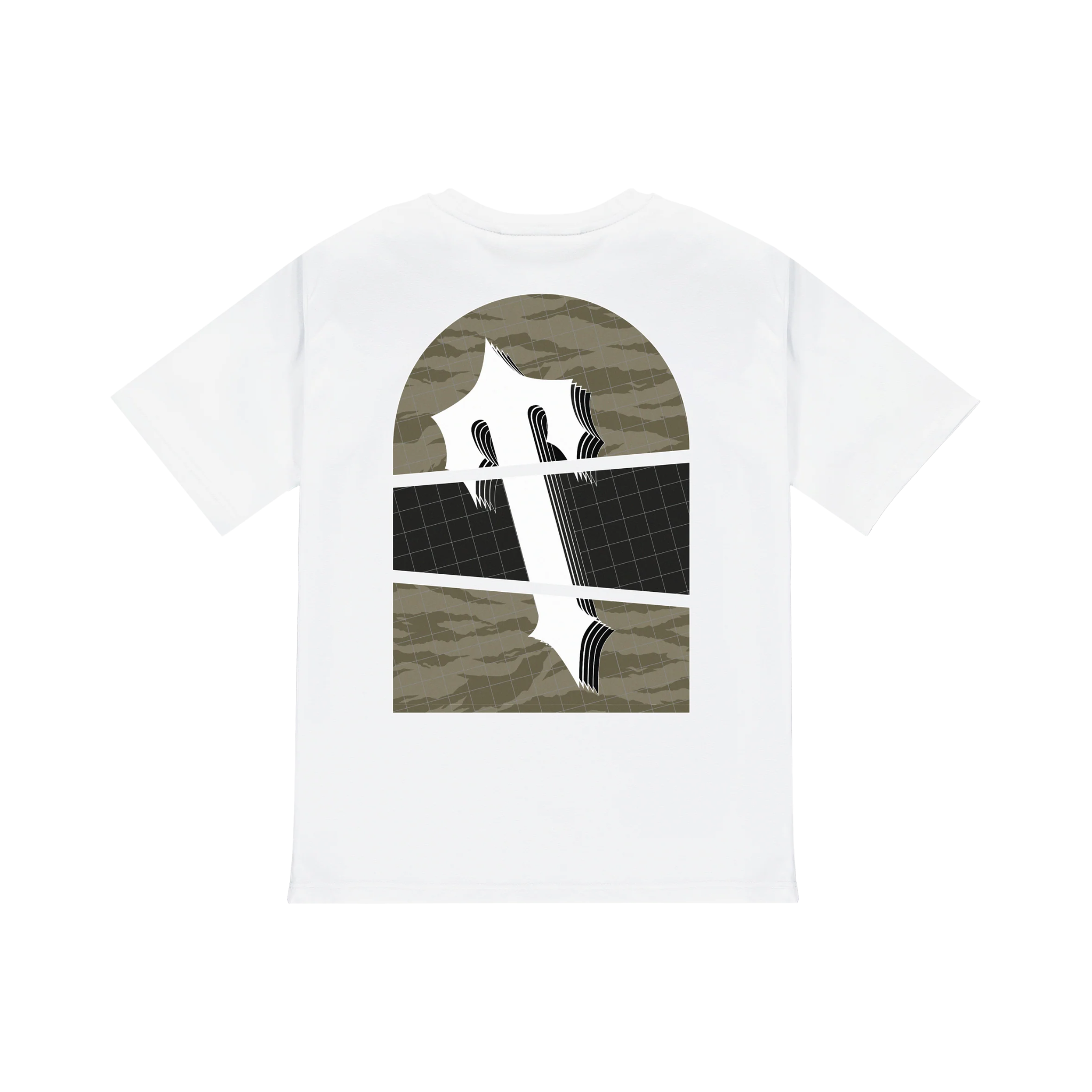 Trapstar Art Of War Camo Tee White