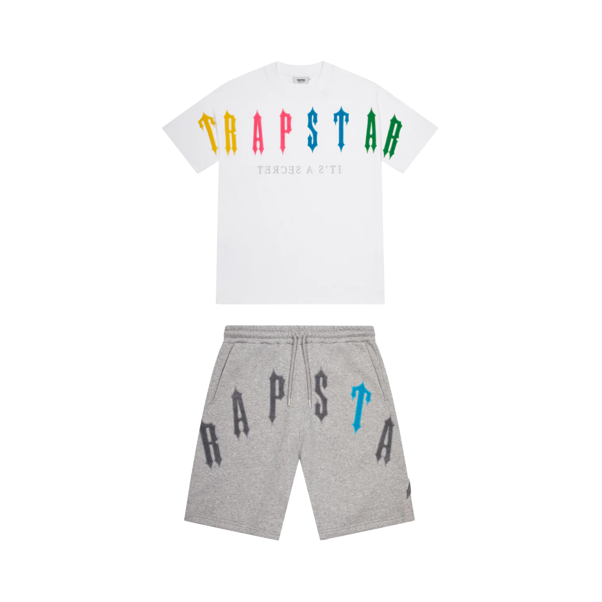 Trapstar Irongate Arch 2.0 Short Set White/Candy