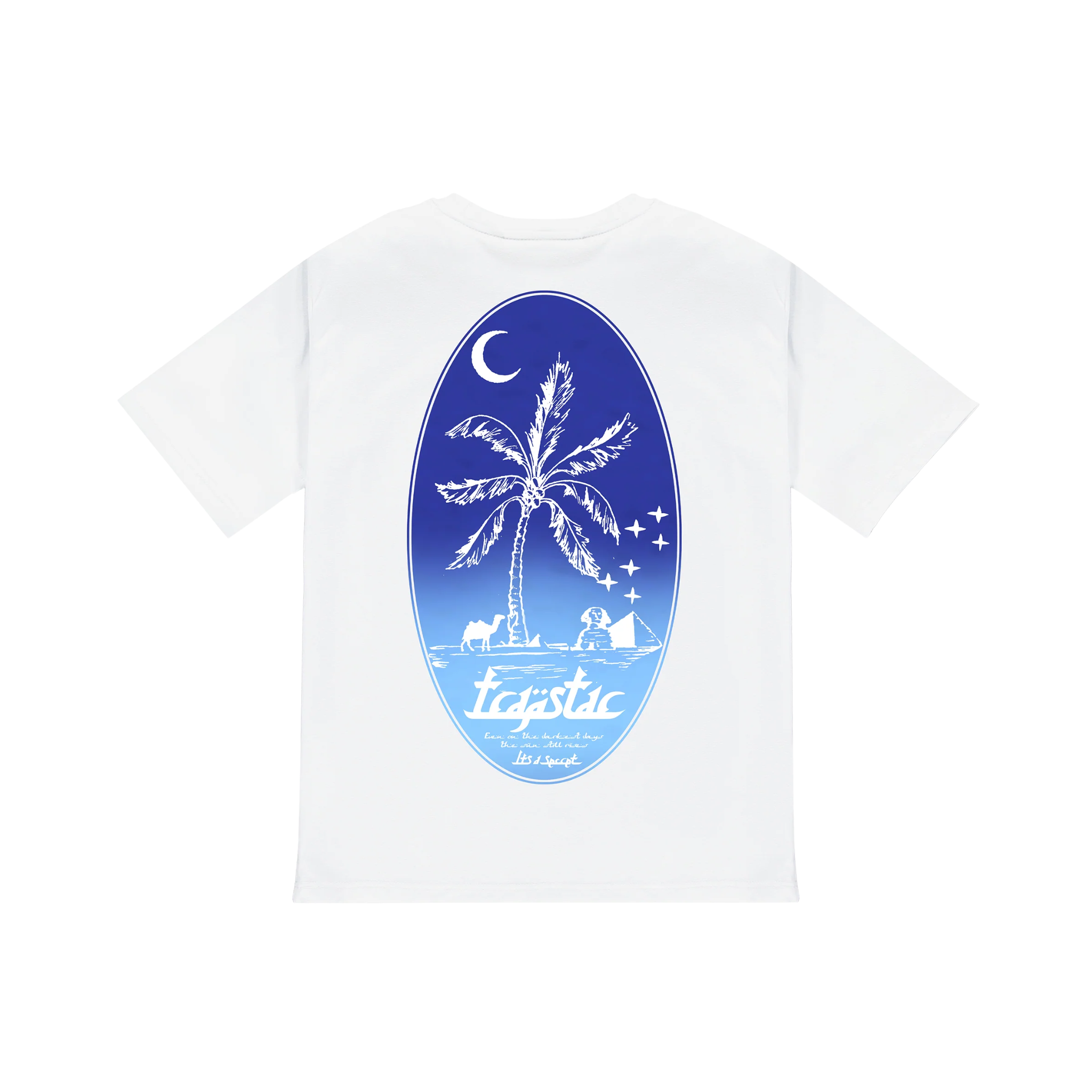 Trapstar Sun Will Rise Tee White