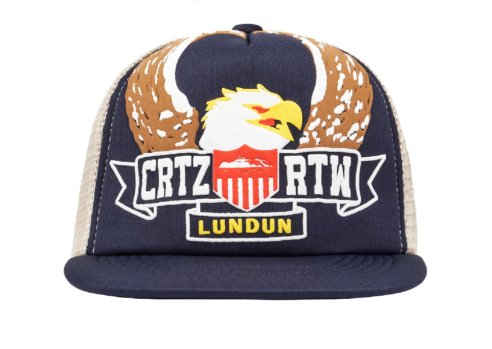 Corteiz Dipset Trucker Purple Eagle