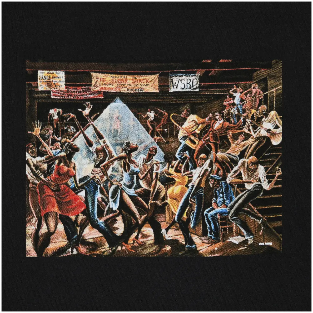Supreme/Ernie Barnes Tee Black