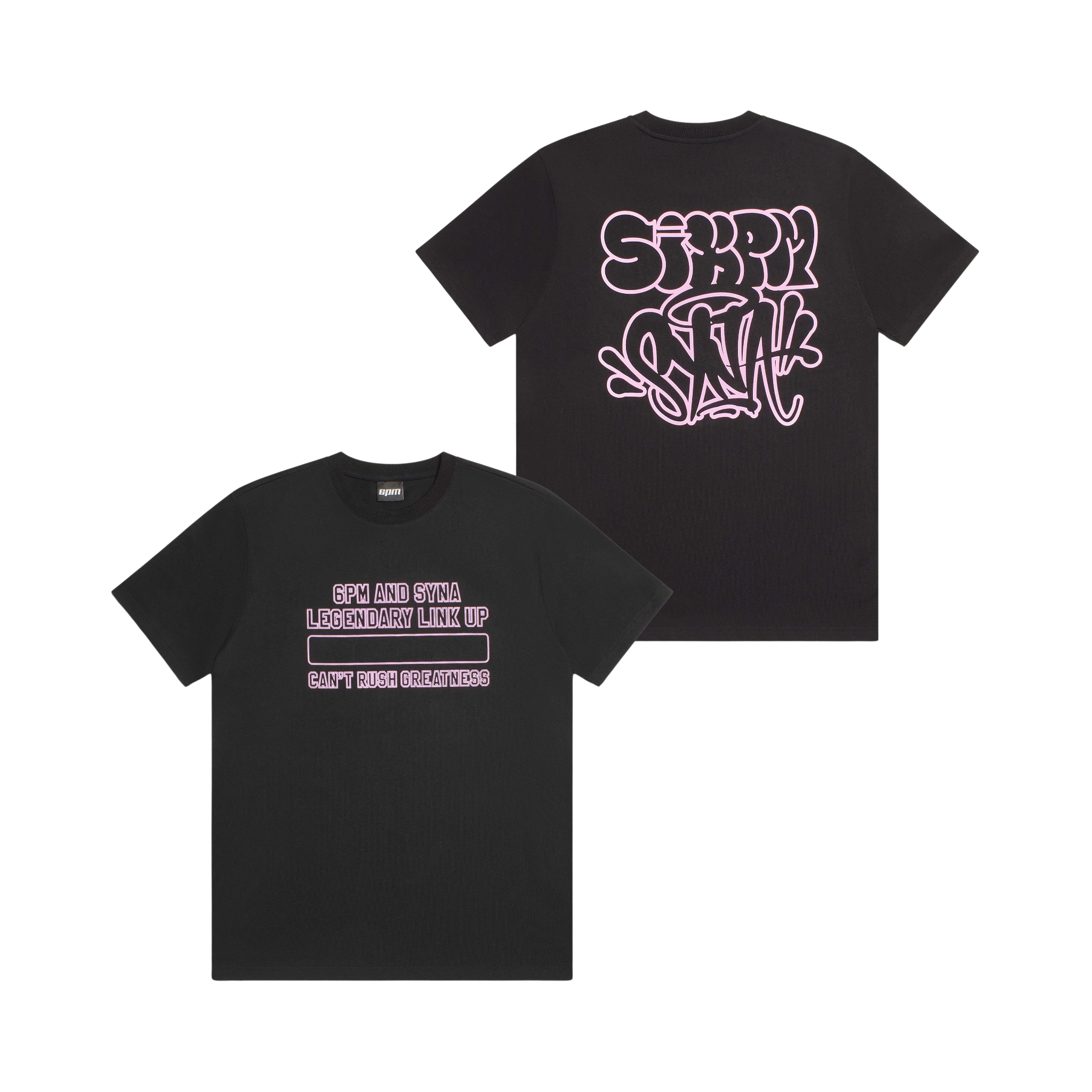 Syna World x Central Cee x 6PM Link Up Tee Black