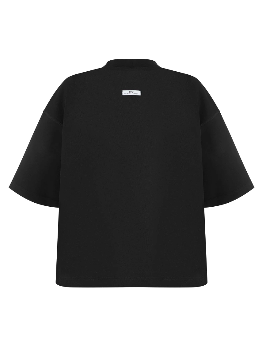 MSC Design Black Tee