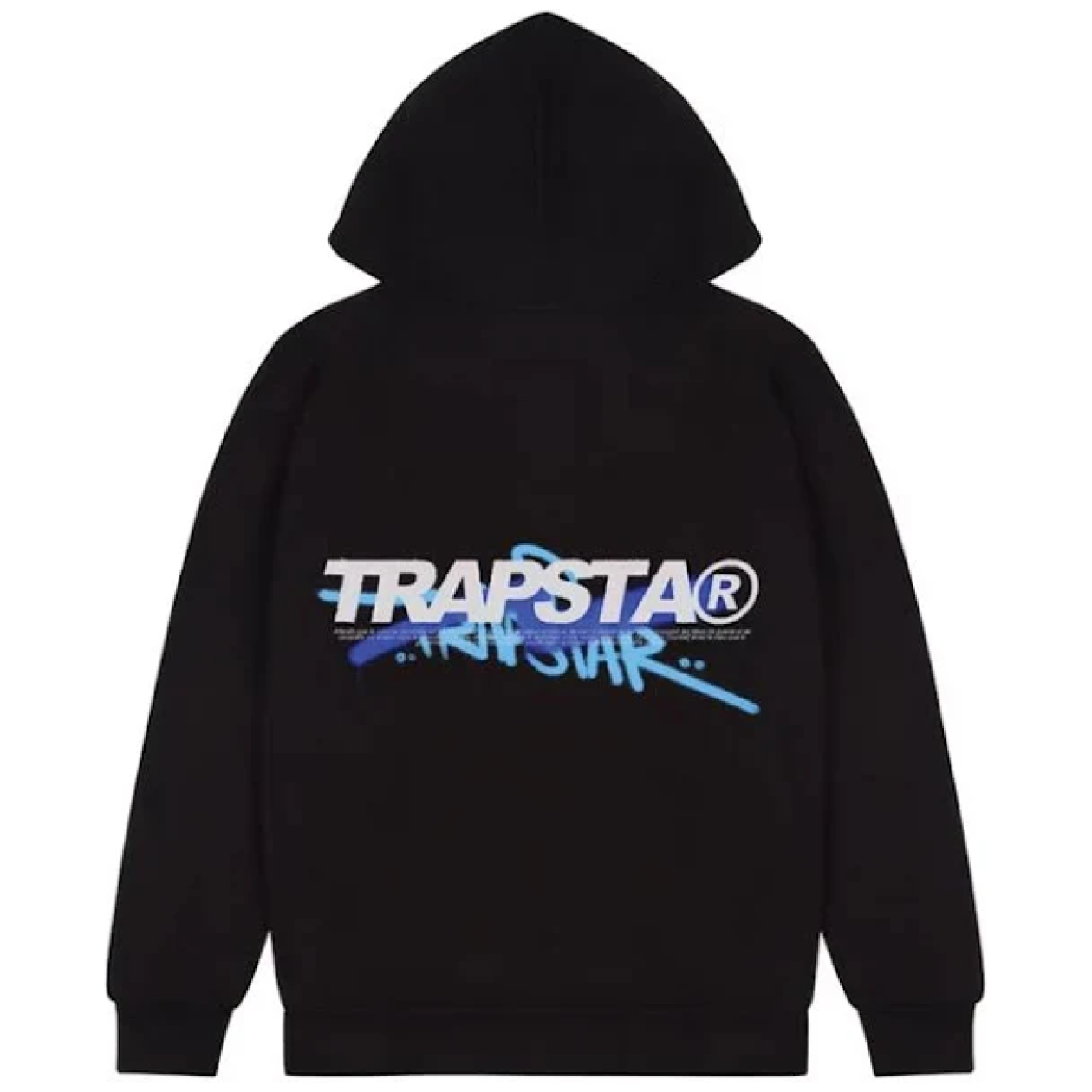 Trapstar Trespass Hoodie Black Blue